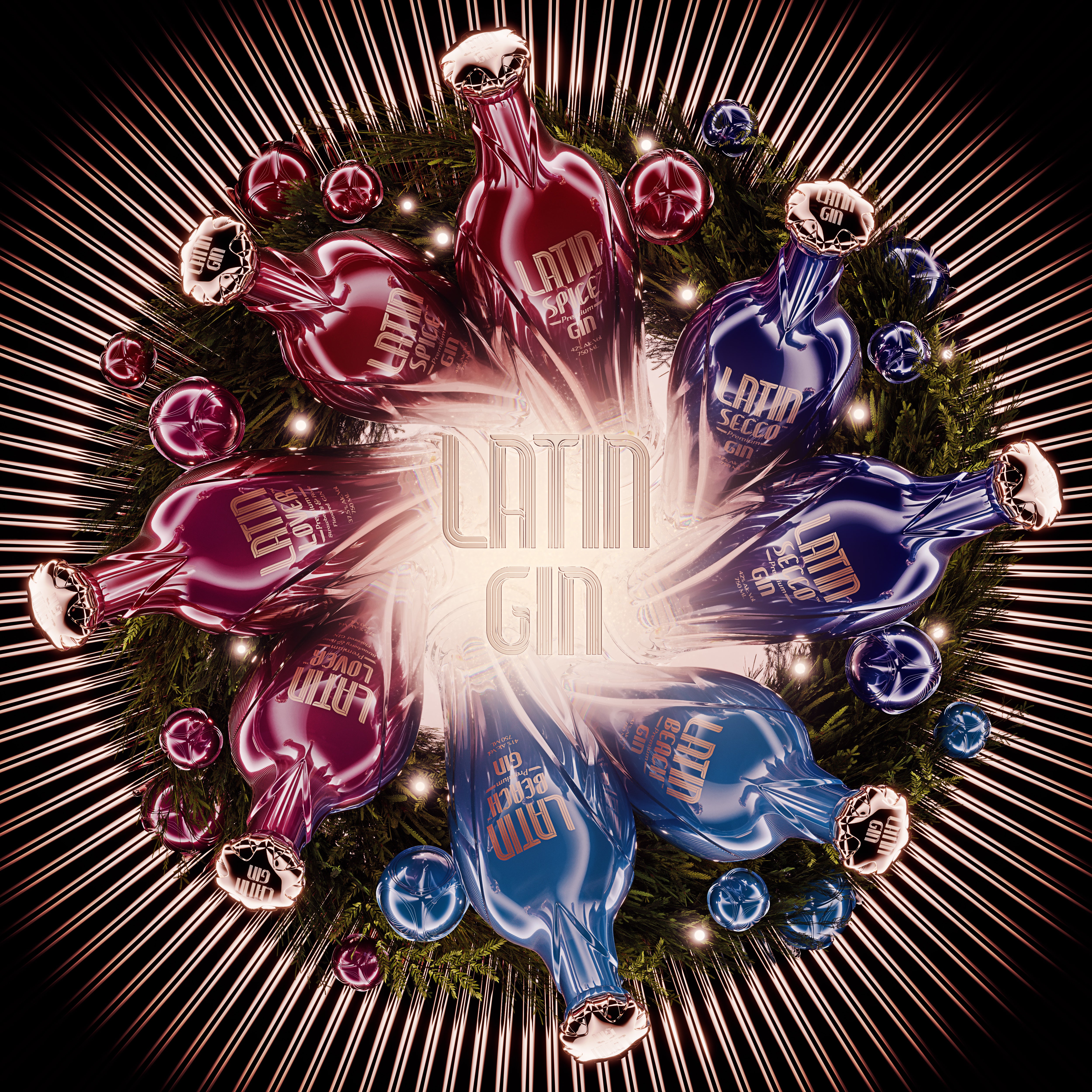 Latin Gin Complete Collection - 4 Bottle Case