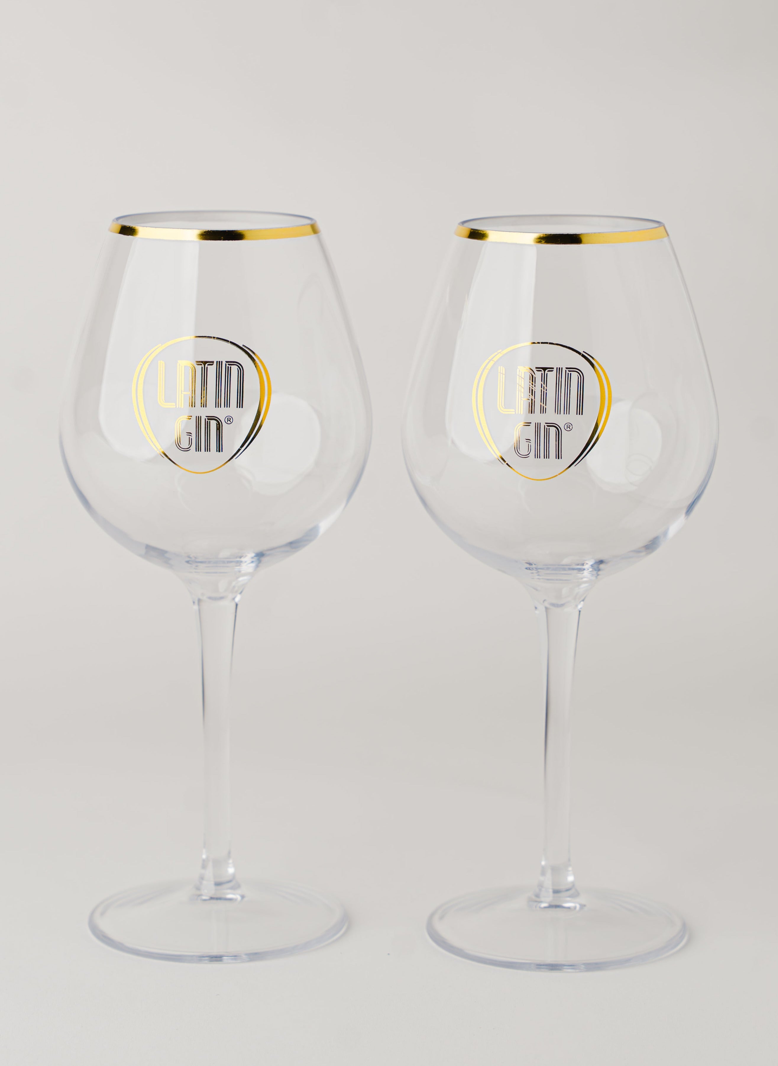 Latin Gin Acrylic Copa Cups – Set of 2